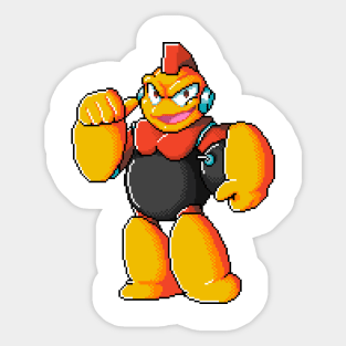 Pixelart Bombman Sticker